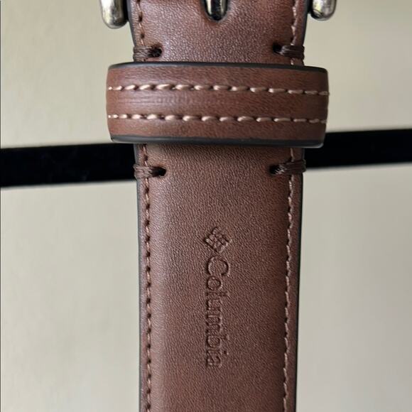 NWT Columbia Brown Leather Belt for Men - size 36 - Picture 3 of 5